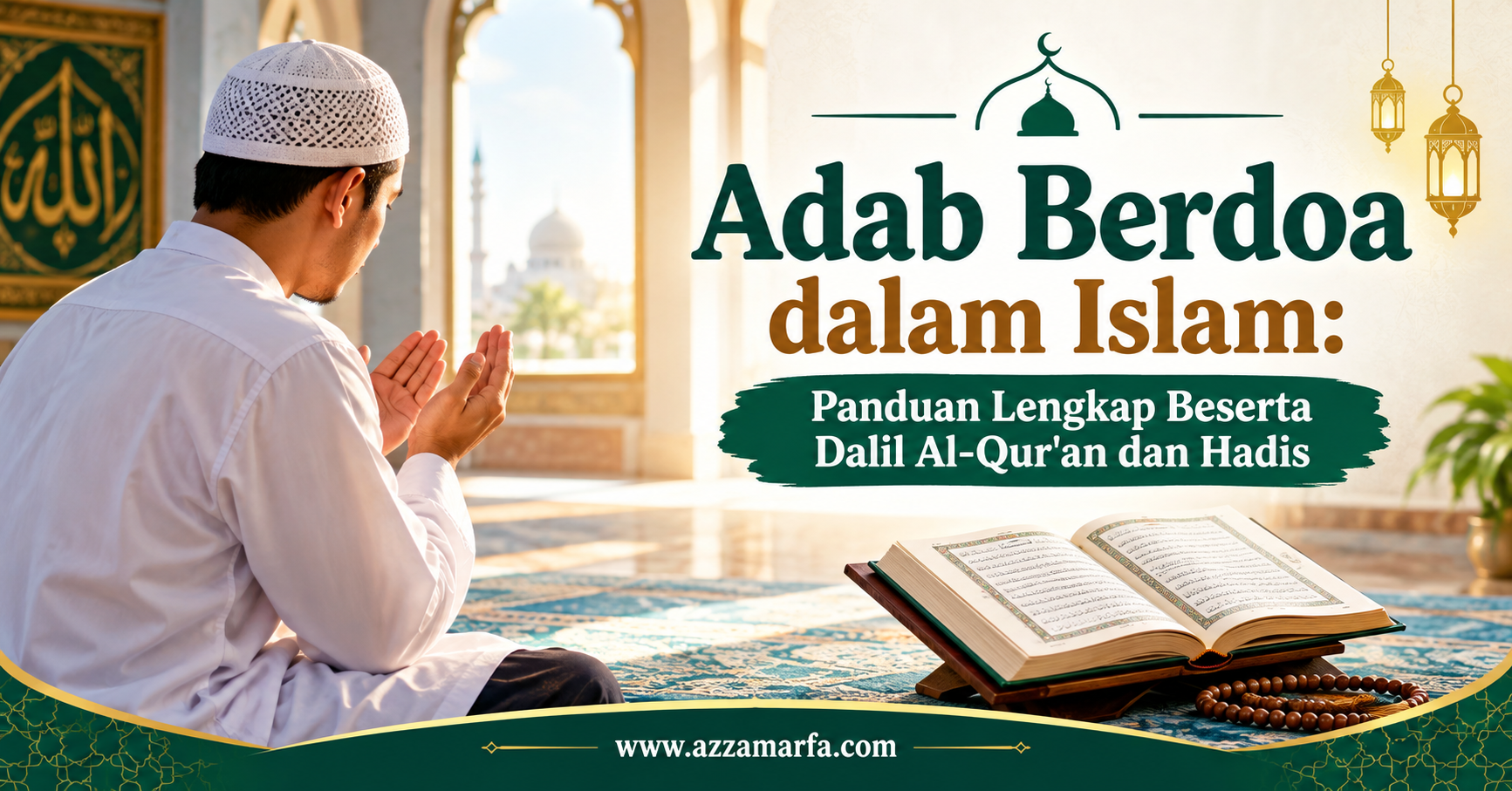 adab berdoa dalam Islam