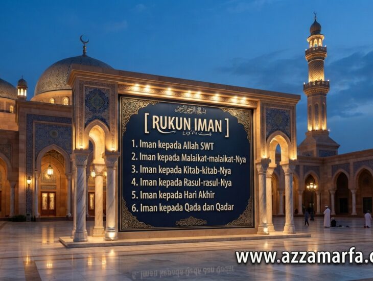 6 rukun iman dan penjelasannya dalam Islam