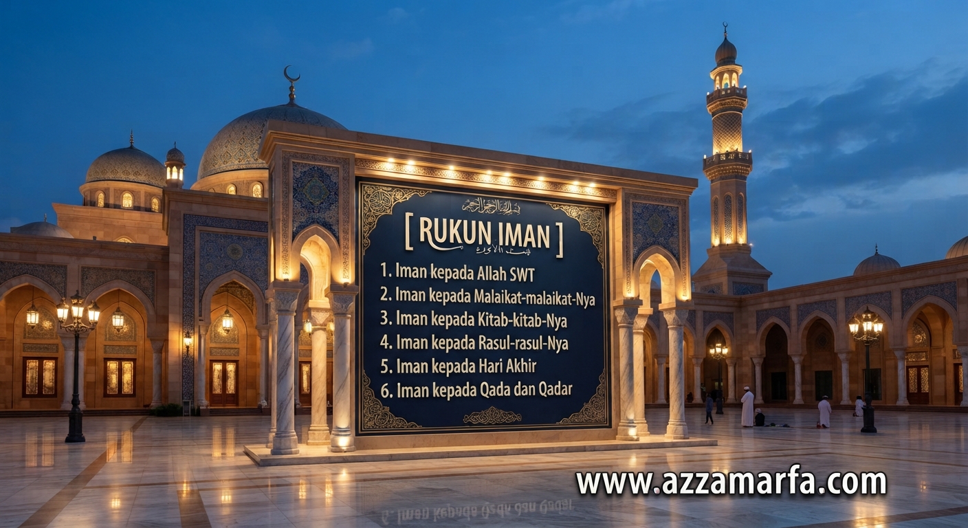 6 rukun iman dan penjelasannya dalam Islam
