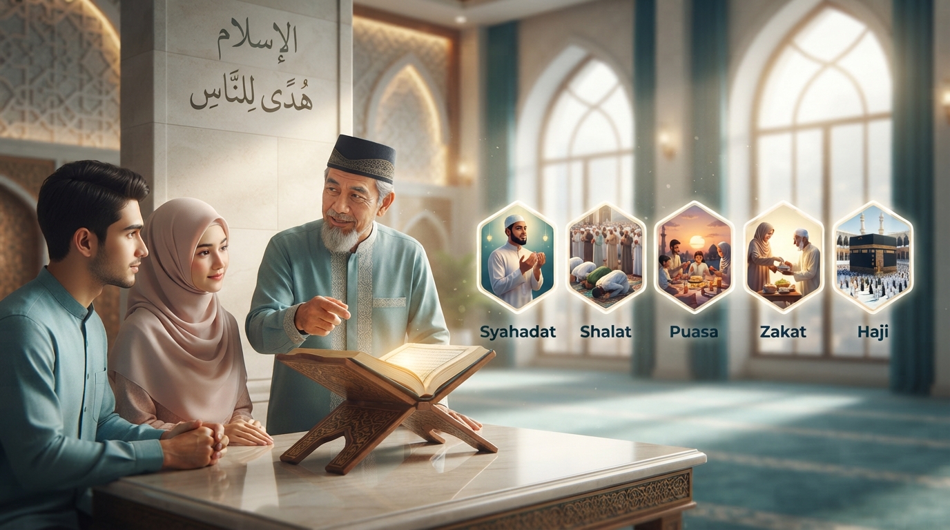 Apa Itu Islam? Pengertian Islam dan Dasar-Dasarnya