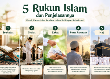 5 rukun Islam dan penjelasannya untuk pemula